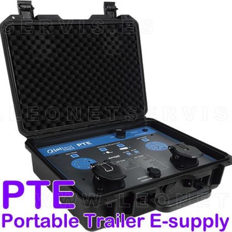 Diagnosis para la alimentación eléctrica y las señales que se transfieren entre cabeza tractora y el vehículo remolcado