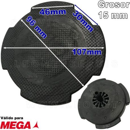 Taco para gato de carretilla MEGA T2, T3...