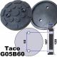 G05B Taco elevador 60 mm para Eviran Konigstein...
