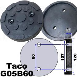 G05B Taco elevador 60 mm para Eviran Konigstein...