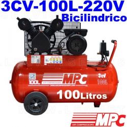 Compresor MPC monofásico bicilíndrico de 50 litros SNB5035M