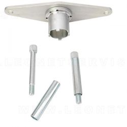 Util para bloquear la polea del cigüeñal de Land Rover 2.0 D.