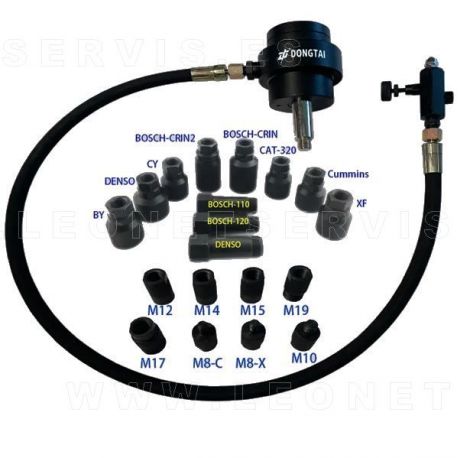 Extractor neumático  de inyectores, 20 piezas