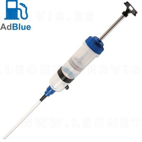 Jeringa  de 1,5 litros para extractor de Ad Blue