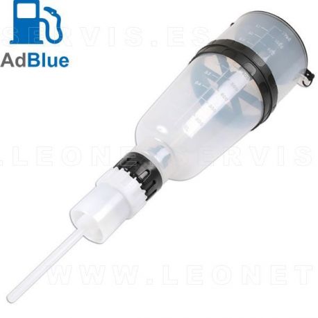 Embudo para AdBlue con cuello angular y orientable