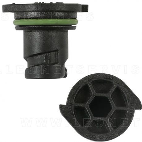 Tapón de plástico para circuito de aceite en motores DAF y MAN