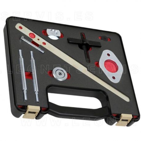 Extractor e instalador de silentblock de los brazos delantero de suspensión del grupo VAG