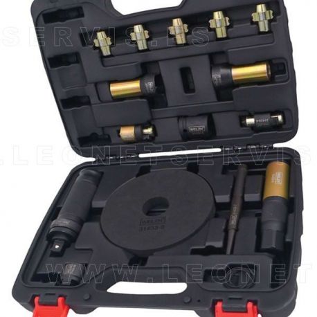 Juego universal para quitar tornillos antirrobo, 14 piezas