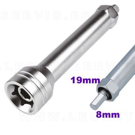 Herramienta  para ajustar la puntera trasera en en  Porsche Taycan and Audi e-tron