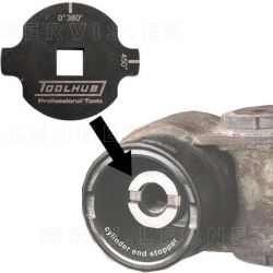 Herramienta para desmontar la cremallera de dirección de Toyota y Lexus