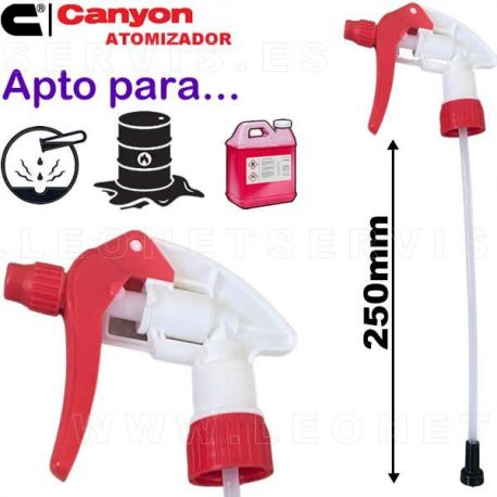 Spray atomizador CANYON CHS-3 SUPER para productos químicos