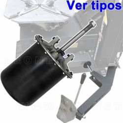 Calderín de aire destalonador para desmontadora de neumáticos