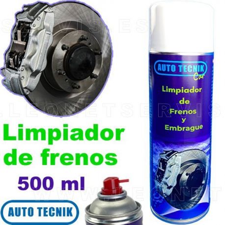 Limpiador de frenos en potente SPRAY de 500 ml