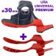 Uña de acero UNIVERSAL PREMIUM para desmontadoras con eje de 28-29-30 mm. Incluye plásticos de protección PREMIUM