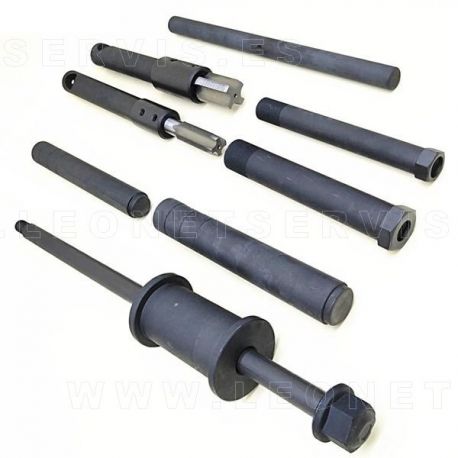 Extractor e instalador para las camisas de los inyectores Scania