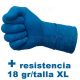 Guante de LATEX EXTRA FUERTE. Caja dispensadora con 50 guantes