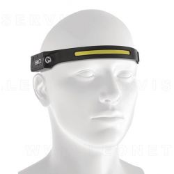 Linterna de cabeza de led con varios modos de luz. Recambios.