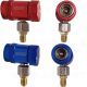 Adaptador acoplador conector rápido para gas R1234YF de aire acondicionado