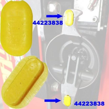 Protección para uña de acero compatible con Corghi, 5 unidades