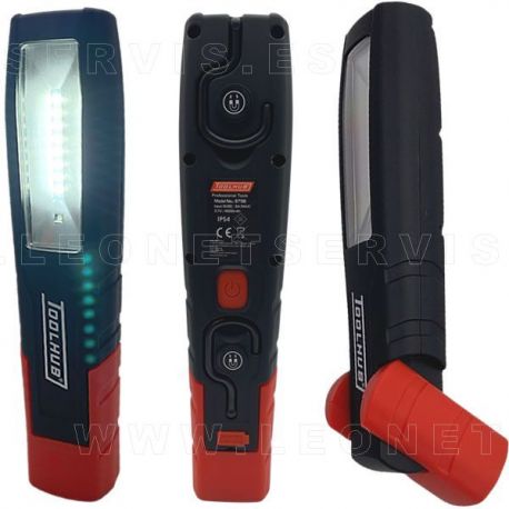 Lampara de taller de luz UV ultra violeta con dos modos de luz