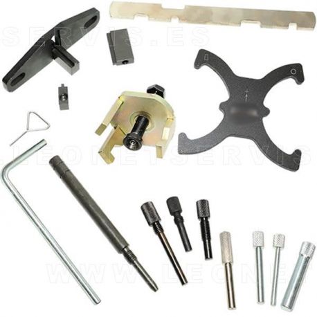 Conjunto de reglaje para motores Ford, Land Rover, Mazda, Peugeot, Citroen, Suzuki y Volvo