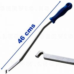 Palanca para muelles en frenos de tambor