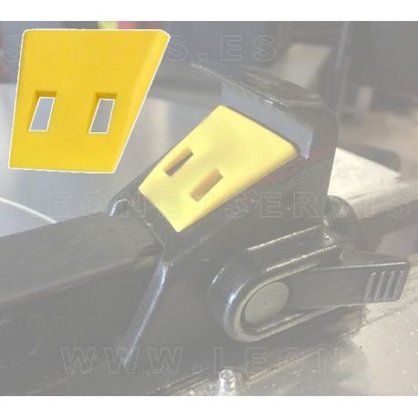 Protecciones para las garras de la desmontadora compatibles con Hofmann, Snap On, Accuturn, Boxer... 4 uds