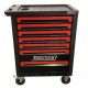 Carro de herramientas profesional con 7 cajones y 216 herramientas