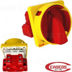 Inversor (subida/ bajada) MONOFASICO/TRIFASICO con mando mecánico para elevador de coches Cascos