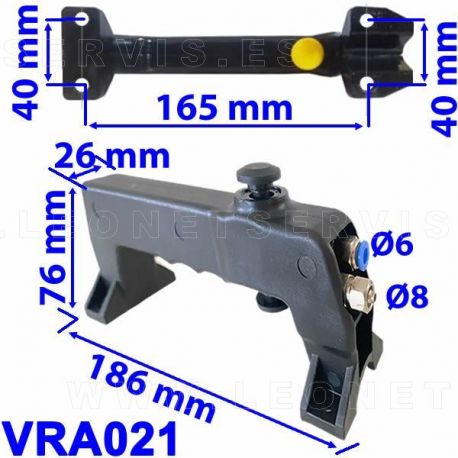 Válvula neumática para la desmontadora de neumáticos