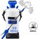 Pulverizador profesional de mombeo manual con presión previa. 10 litros