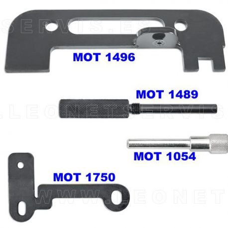 Conjunto reglaje motores Renault 16v