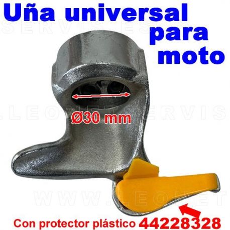 Uña de de perfil bajo en acero, para hacer neumáticos de moto