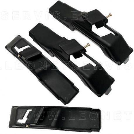 Protector de Juego de 4 plástico para Mordazas de Beissbarth, Sicam y Bosch - Modelos de 26"