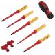 Juego de destornilladores VDE con aislamiento eléctrico.  13 piezas