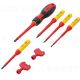 Juego de destornilladores VDE con aislamiento eléctrico.  13 piezas