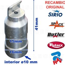 Puntas para las garras de alineadora de dirección. 1 unidad.