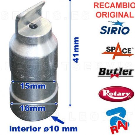 Puntas para las garras de alineadora de dirección. 1 unidad.