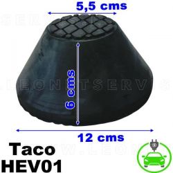 Taco ESPECIAL para elevar vehículos  híbridos y eléctricos