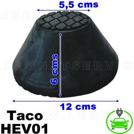 Taco ESPECIAL para elevar vehículos  híbridos y eléctricos