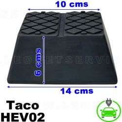 Taco ESPECIAL para elevar vehículos  híbridos y eléctricos