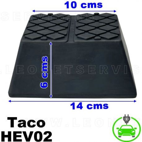 Taco ESPECIAL para elevar vehículos  híbridos y eléctricos
