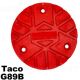 G89B Taco de goma de 120 mm compatible para elevadores Istobal Velyen