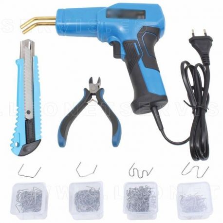 Hot Stapler, soldadora de superficies plásticas + 300 grapas