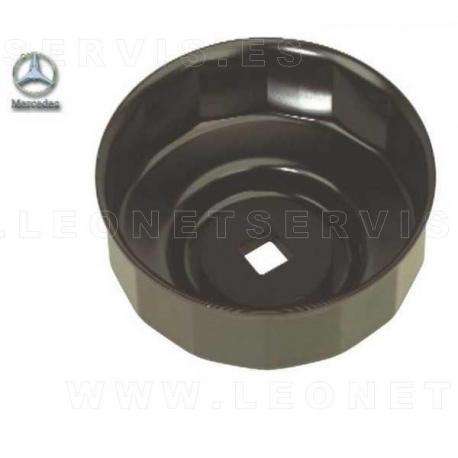 Llave de filtro de aceite para motores Mercedes Benz, 14 caras, 84 mm