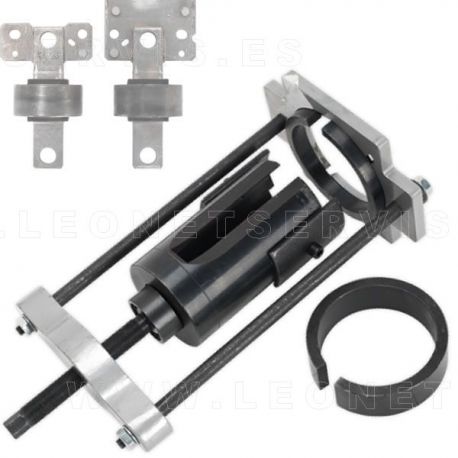 Kit para extraer e instalar silentblocks de brazo trasero Ford, Volvo
