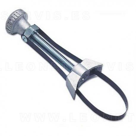 Llave de filtro para fleje