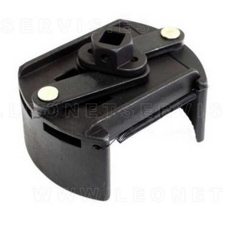 Llave de filtro de aceite extensible. 80-110 mm
