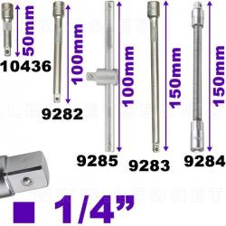 Alargaderas 1/4" acero crv (50bv30)