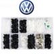 Surtido de Remaches, clips y grapas para Volkswagen – 255 piezas